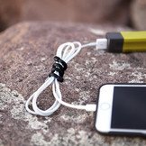 Nite Ize Gear Tie 6" 2 pack Neon yellow