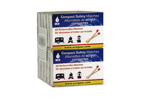 Compact safety matches
