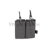 Invader Gear 5.56 Double Direct Action GenII Mag Pouch - Wolf Grey