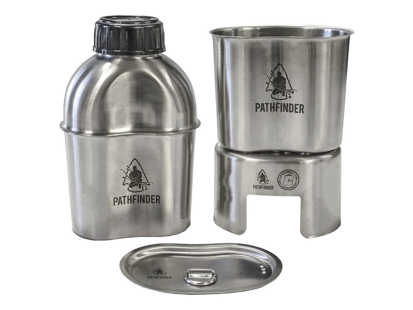 Pathfinder Stainless steel canteen cooking set