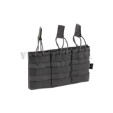 Invader Gear 5.56 Triple Direct Action Mag Pouch - Wolf Grey
