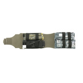 Laser Cut Large Horizontal Individual First Aid Kit Pouch - Ranger Green