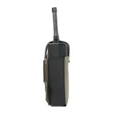 Laser Cut Wing Velcro Adjustable  Radio Pouch (Left Side)  - Ranger Green
