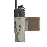 Laser Cut Wing Velcro MBITR/Harris Radio Pouch (Left Side) - MultiCam