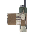Laser Cut Wing Velcro MBITR/Harris Radio Pouch (Left Side) - MultiCam