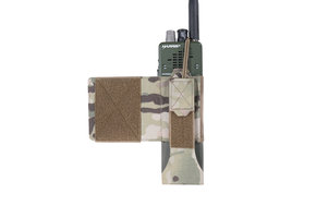 Laser Cut Wing Velcro MBITR/Harris Radio Pouch (Left Side) - MultiCam