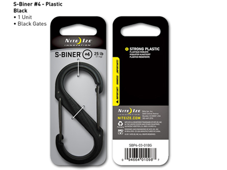 S-Biner Plastic #4 - Black