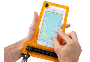 RunOff Waterproof Phone Pouch - Oranje