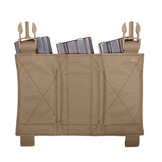 Detachable Triple Elastic Molle Pouch – Coyote Tan