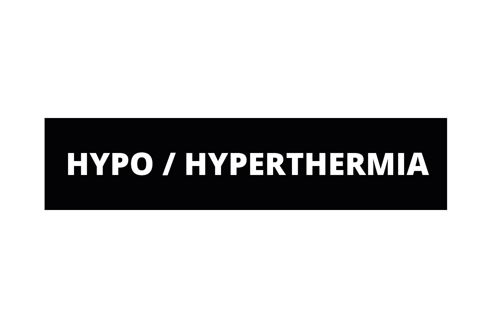 Hypo / Hyperthermia patch