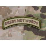Deeds Not Words patch