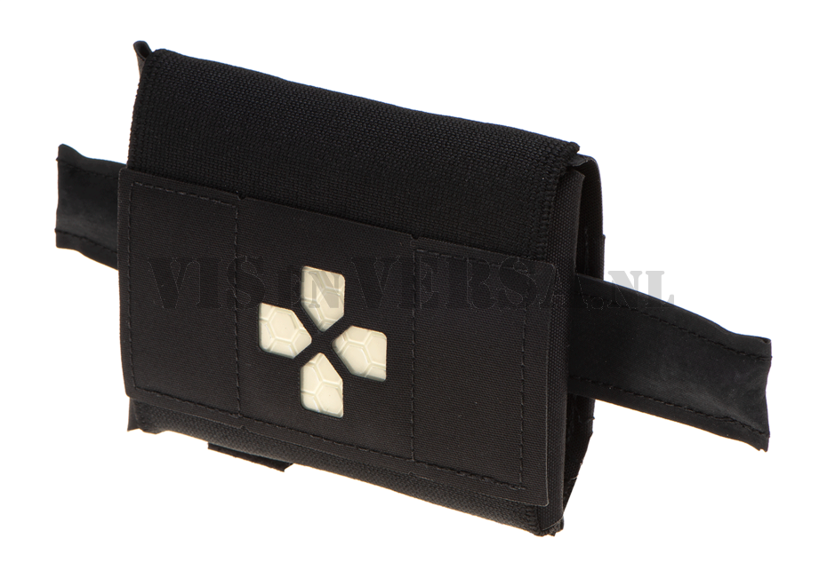 Molle Mounted Micro Trauma Kit Now! - Black