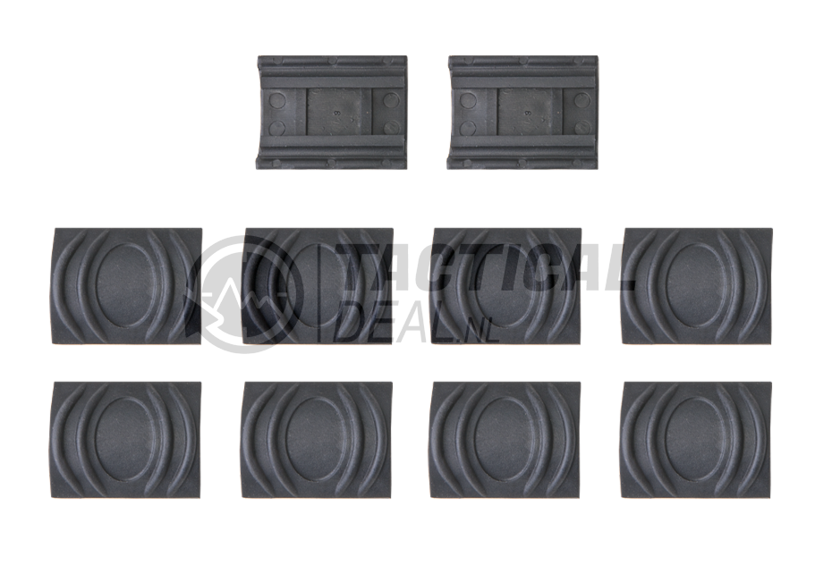 Rubber Rail Cover - Black