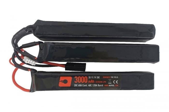 Lipo 11.1V 3000mAh Nunchuck - Tamiya