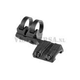 Rail Light Mount Left - Zwart