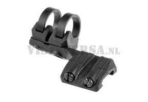 Rail Light Mount Left - Zwart