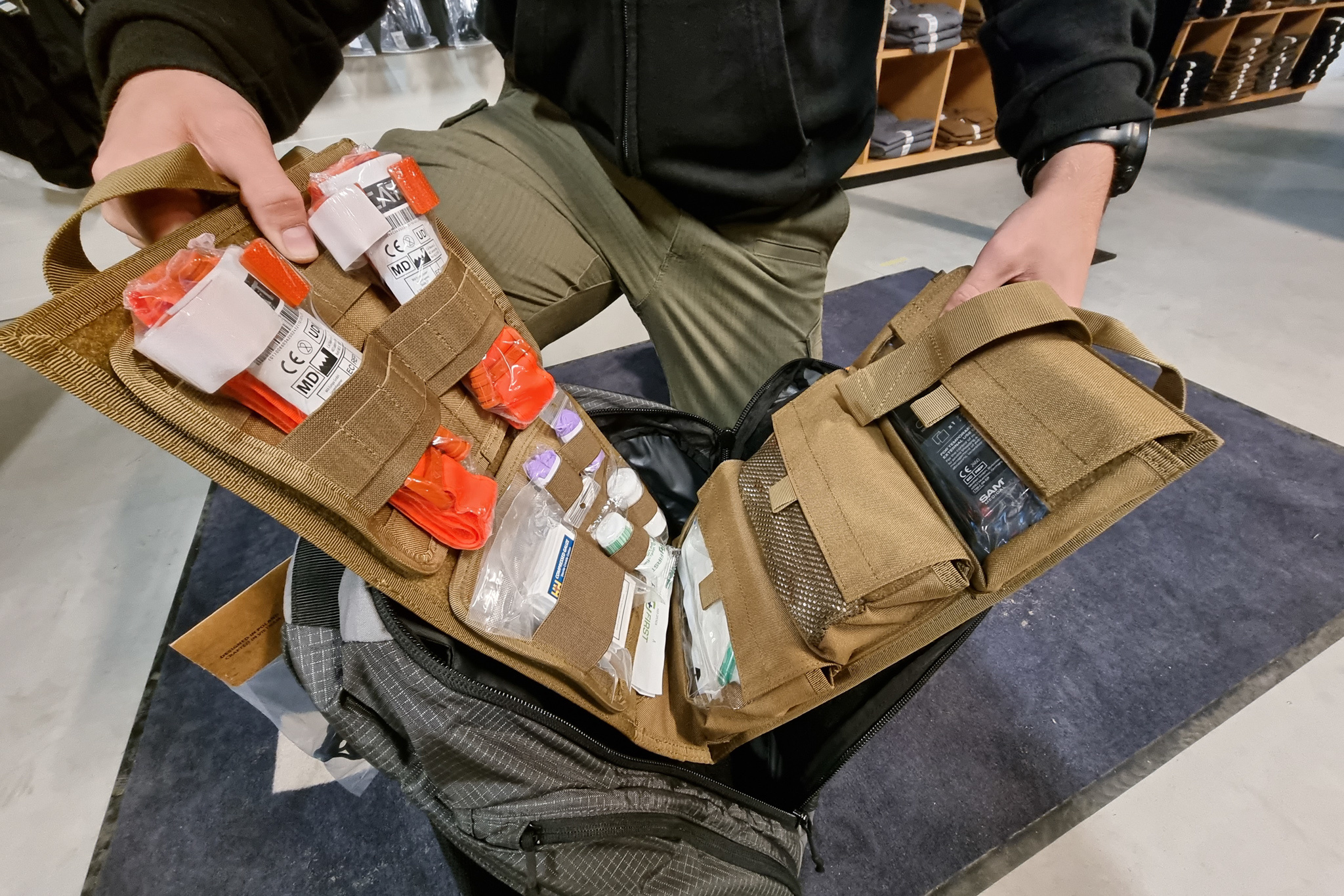VA7 Pack Insert - Coyote Brown