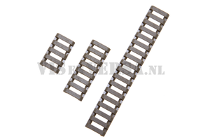 Low Profile Rail Cover - Dark Earth