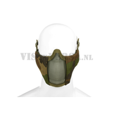 Mk.II Steel Half Face Mask - Woodland