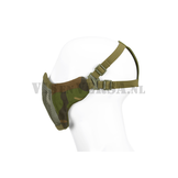 Mk.II Steel Half Face Mask - Woodland