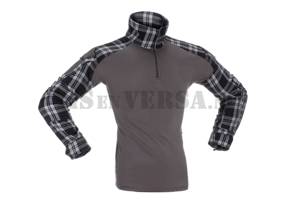 Invader Gear Flannel Combat Shirt - Black