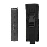Large Torch / Suppressor Pouch - Black