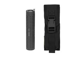 Large Torch / Suppressor Pouch - Black