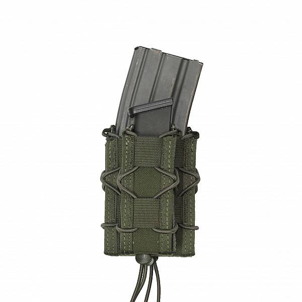 Single Quick Mag with Single Pistol Pouch - Olive Drab
