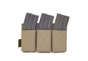 Elastic Triple Mag Pouch - Coyote Tan