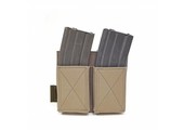 Double Elastic Mag Pouch - Coyote Tan