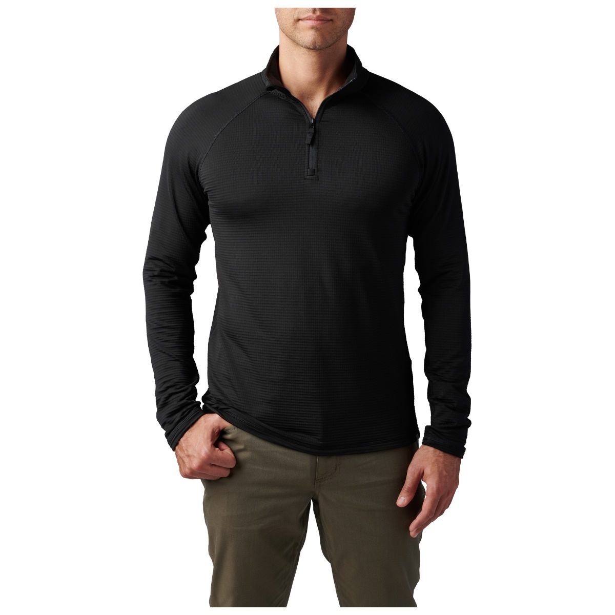 5.11 Tactical Stratos 1/4 Zip - Black