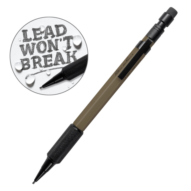 Mechanical Clicker Pencil Flat Dark Earth