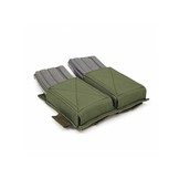 Elastic Double Mag Pouch - Olive Drab