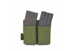 Elastic Double Mag Pouch - Olive Drab