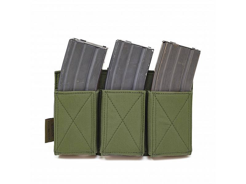 Triple Elastic Mag Pouch - Olive Drab
