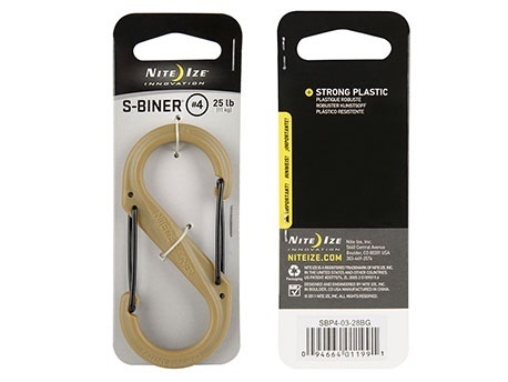 S-Biner # 4 Plastic - Coyote