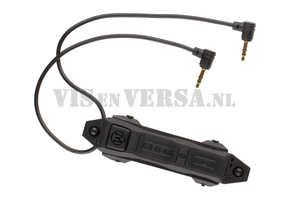 Tactical Augmented Dual Function Tape Switch with Lock 3.5mm - Black