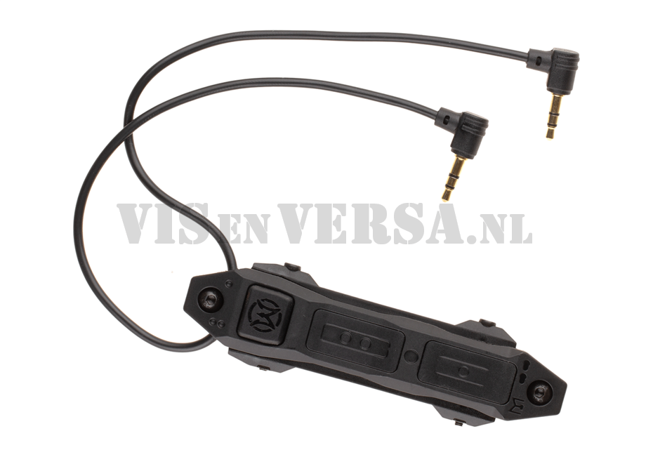 Tactical Augmented Dual Function Tape Switch with Lock 3.5mm - Black