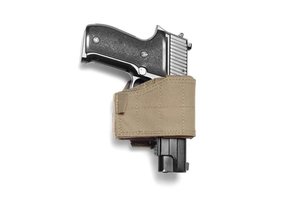 Universal Pistol Holster - left handed- Coyote Tan