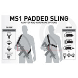 MS1 Padded Sling - Coyote