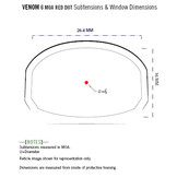Vortex Red Dot Rifle Scope Venom 6 MOA