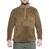 Grizzley 1/2 Fleece Sweater - Black