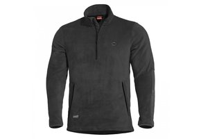 Grizzley 1/2 Fleece Sweater - Black