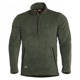 Grizzley 1/2 Fleece Sweater - Camo Green