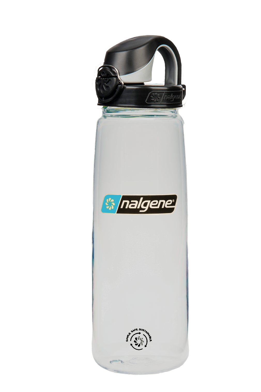 Nalgene OTF 24oz Sustain Bottle Clear Black