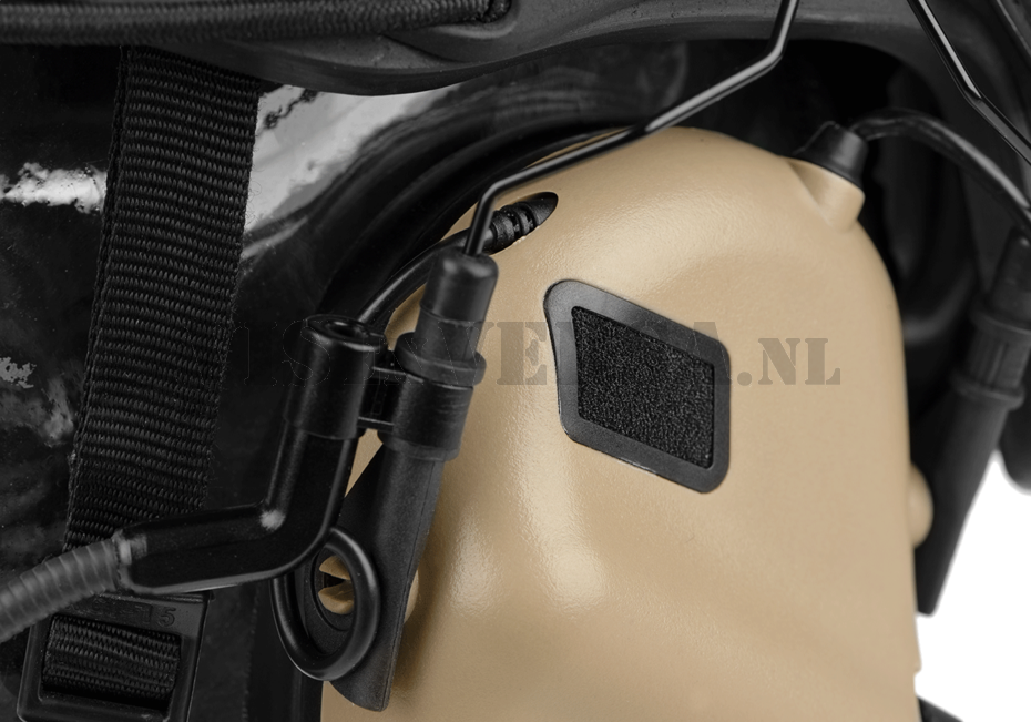 M32H PLUS Tactical Headset with Helmet Adapters ARC - Tan