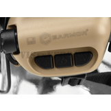 M32H PLUS Tactical Headset with Helmet Adapters ARC - Tan