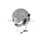M32H PLUS Tactical Headset with Helmet Adapters ARC - Tan