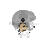 M32H PLUS Tactical Headset with Helmet Adapters ARC - Tan