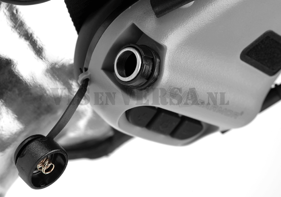 M32H PLUS Tactical Headset with Helmet Adapters ARC - Grey